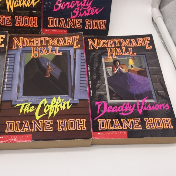 Nightmare Hall 7 Book Lot Diane Hoh Vintage Young Adult Fiction Thriller Horror - Picture 5 of 13